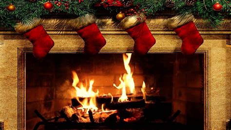 fireplace sounds christmas fireplace